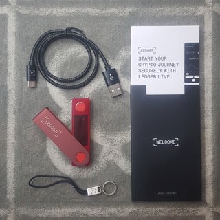 Monedero criptográfico Ledger Nano X - Ruby Red