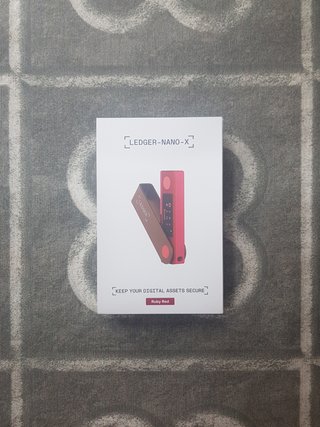 Monedero criptográfico Ledger Nano X - Ruby Red