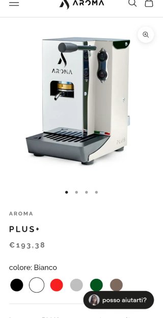 Cafetera Espresso Italiana Aroma Plus - ESE
