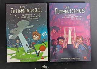 Lote de libros Los Futbolisimos del 1 al 12