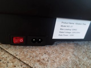 Plataforma vibratoria nueva