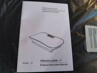 Plataforma vibratoria nueva