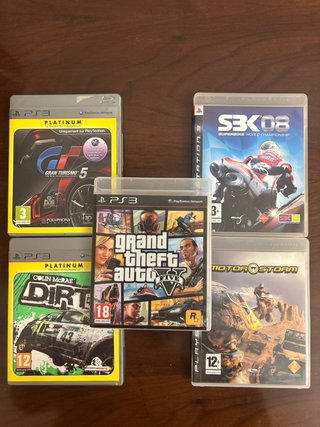 Lote 10 juegos PS3