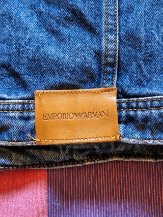 Giacchina in jeans Emporio Armani misura 4 anni