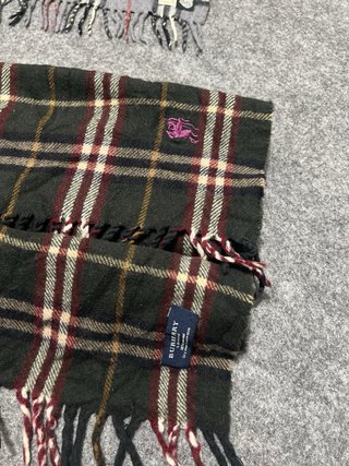Lote 5 bufandas Burberry cuadros
