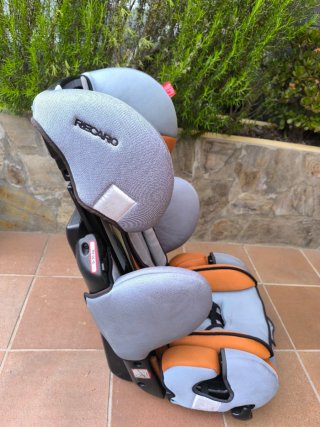 Silla Coche Recaro Young Sport Gris/Naranja