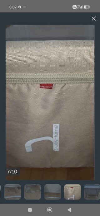 Cuna de viaje Babyhome