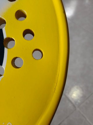 Pala de pádel S000 amarilla