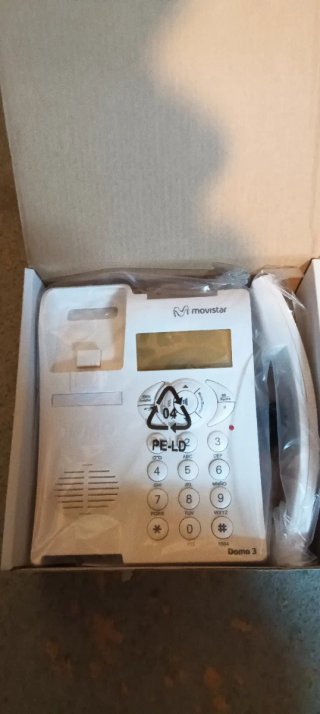 Teléfono Fijo Movistar Domo 3 Blanco Nuevo