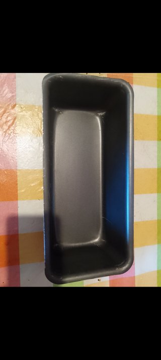 Molde Bizcochera Pan Rectangular Metal Negro