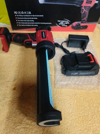 Pistola Silicona Eléctrica JY51 21V con taras.