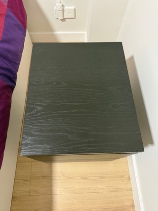 Comodini (2) IKEA MALM Nero