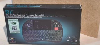 Mini Teclado Rii X8 con Touchpad y Luz
