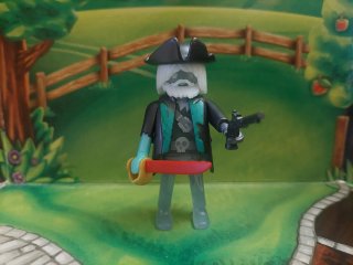 Playmobil Pirata Fantasma con Pistola y Sable