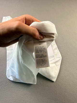 T-shirt Lacoste Branca Tamanho M