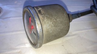 Tachimetro Veglia Borletti Vintage Cavo Originale
