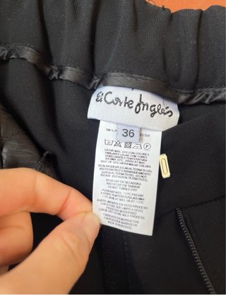 Pantalones negros de vestir