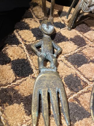 Arte Africano Bronce Figuras
