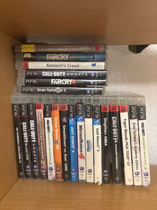 Lote 22 juegos PS3