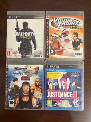 Lote 22 juegos PS3