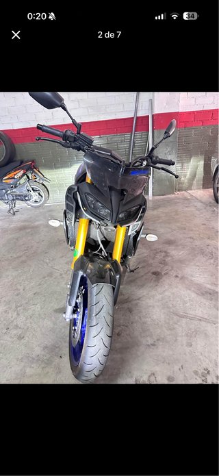 Yamaha MT-09 SP Naked Azul/Blanco