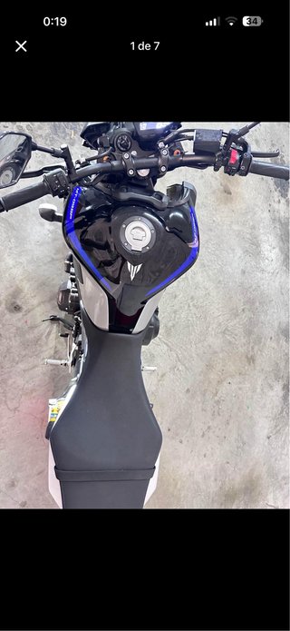 Yamaha MT-09 SP Naked Azul/Blanco