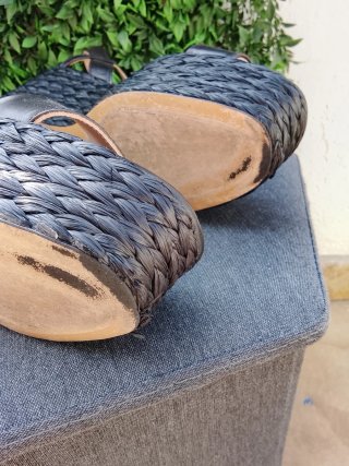 Cuñas Massimo Dutti Negras