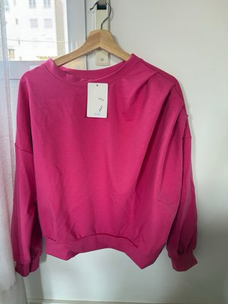 Sudadera fucsia
