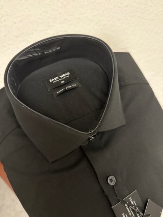 Camisa Easy Wear Negra Talla XS