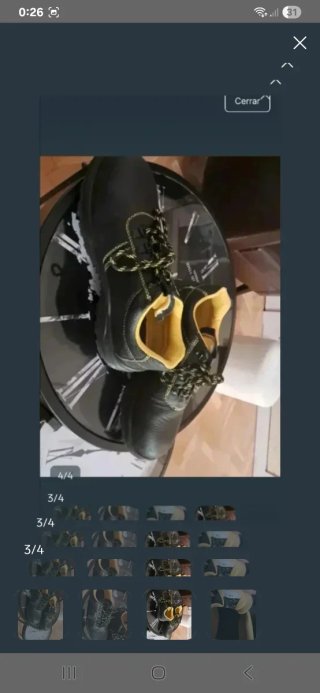 Botas de seguridad FORli negras