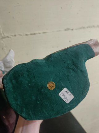 Dúo ángeles músicos papel