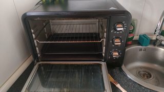 Horno Eléctrico Compacto Negro