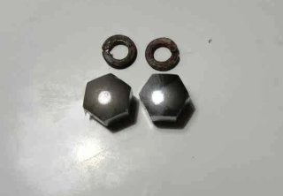 2 Tornillos Cromados amarre brazos limpia Seat clá
