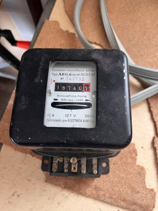 Contador Eléctrico AEG J6 Bifilar