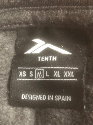 Sudadera capucha hombre TENTH