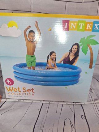 Piscina Gonfiabile per Bambini Intex 1,47m Blu