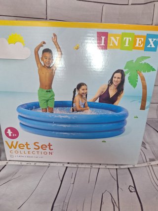 Piscina Gonfiabile per Bambini Intex 1,47m Blu