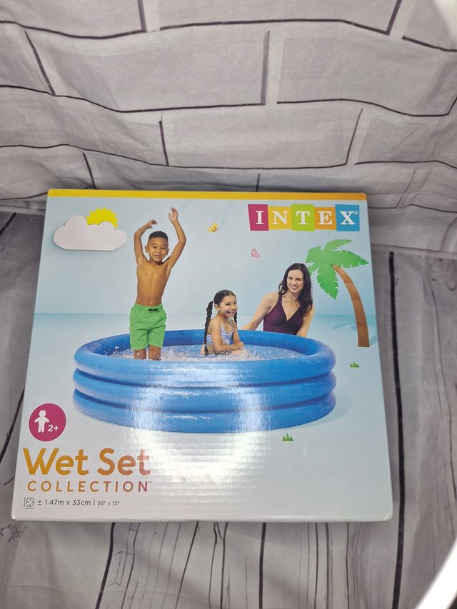 Piscina Hinchable Infantil Intex 1.47m Azul