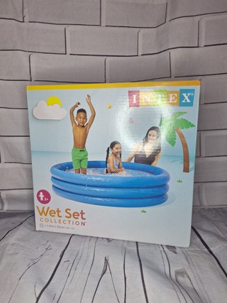 Piscina Gonfiabile per Bambini Intex 1,47m Blu