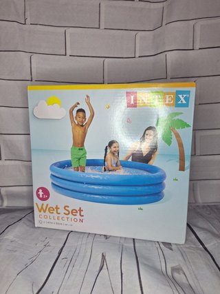 Piscina Gonfiabile per Bambini Intex 1,47m Blu