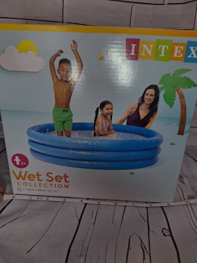 Piscina Hinchable Infantil Intex 1.47m Azul