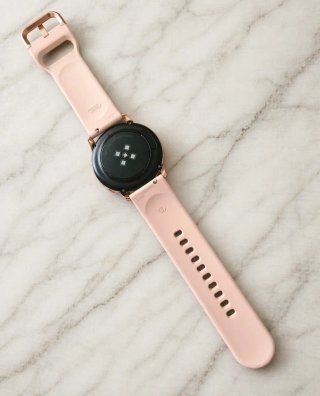Reloj Samsung Dorado y Rosa