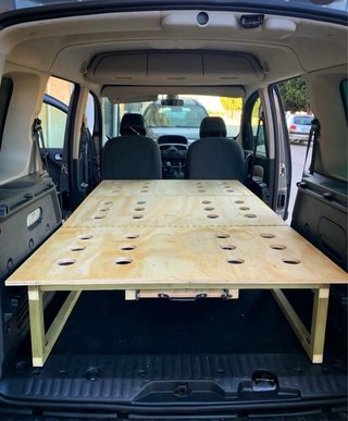 Cama Camper CITROËN BERLINGO. -Mesa +30€ extra.