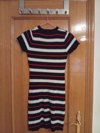 Vestido rayas ajustado