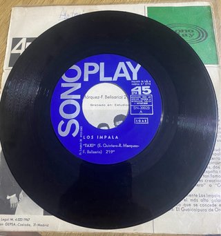 Vinilo Los Impalas - Taxi