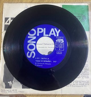 Vinilo Los Impalas - Taxi