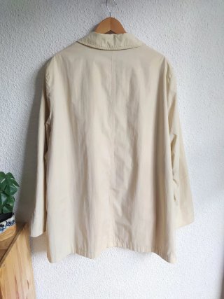 Chaqueta clásica vintage beige oversize XL-XXL