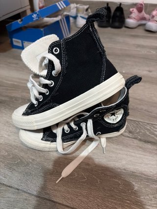 Converse niño negras talla 35