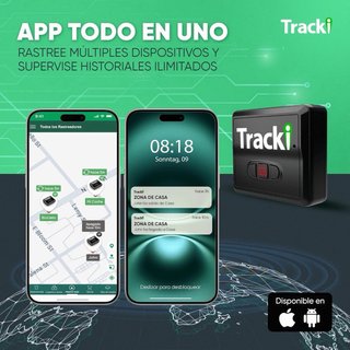Localizador GPS 4G Tracki Pequeño