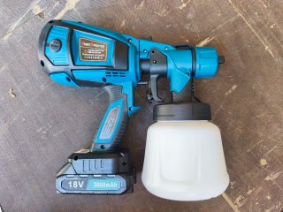 Pistola Pintura Eléctrica Inalámbrica 18V